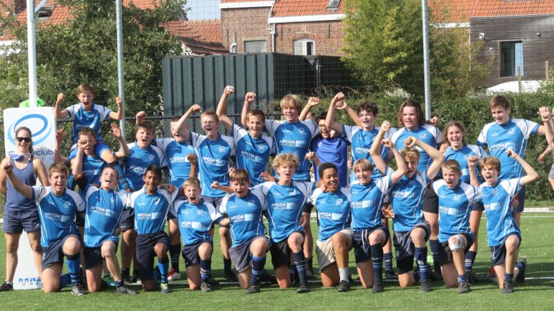 U16 Rugby Club Leuven kloppen ASUB Waterloo