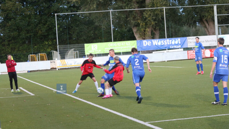 Knotsgekke match tussen B-teams van Olympia Wijgmaal en Bertem-Leefdaal eindigt op 5-5