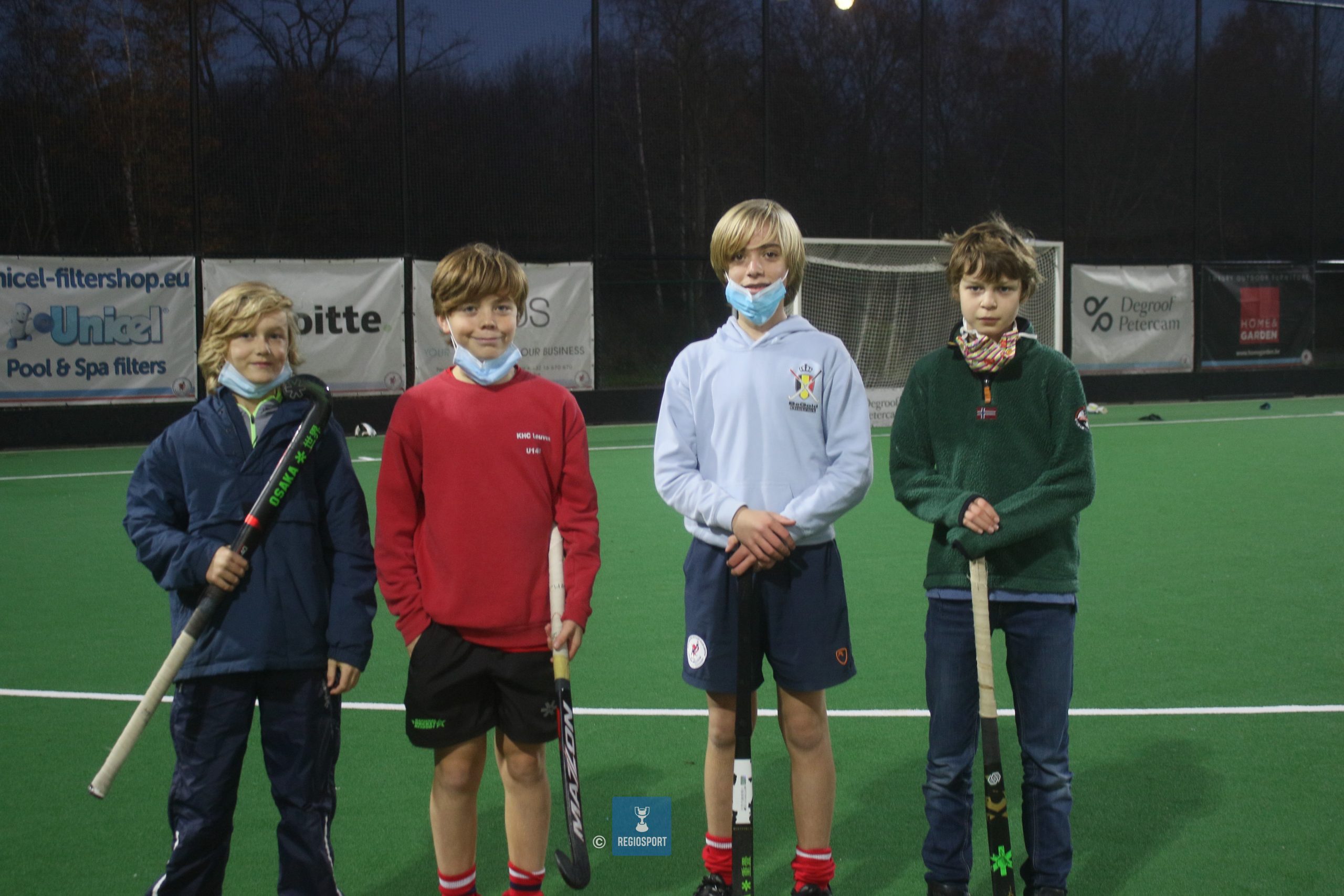 U14 boys KHC Leuven in the picture
