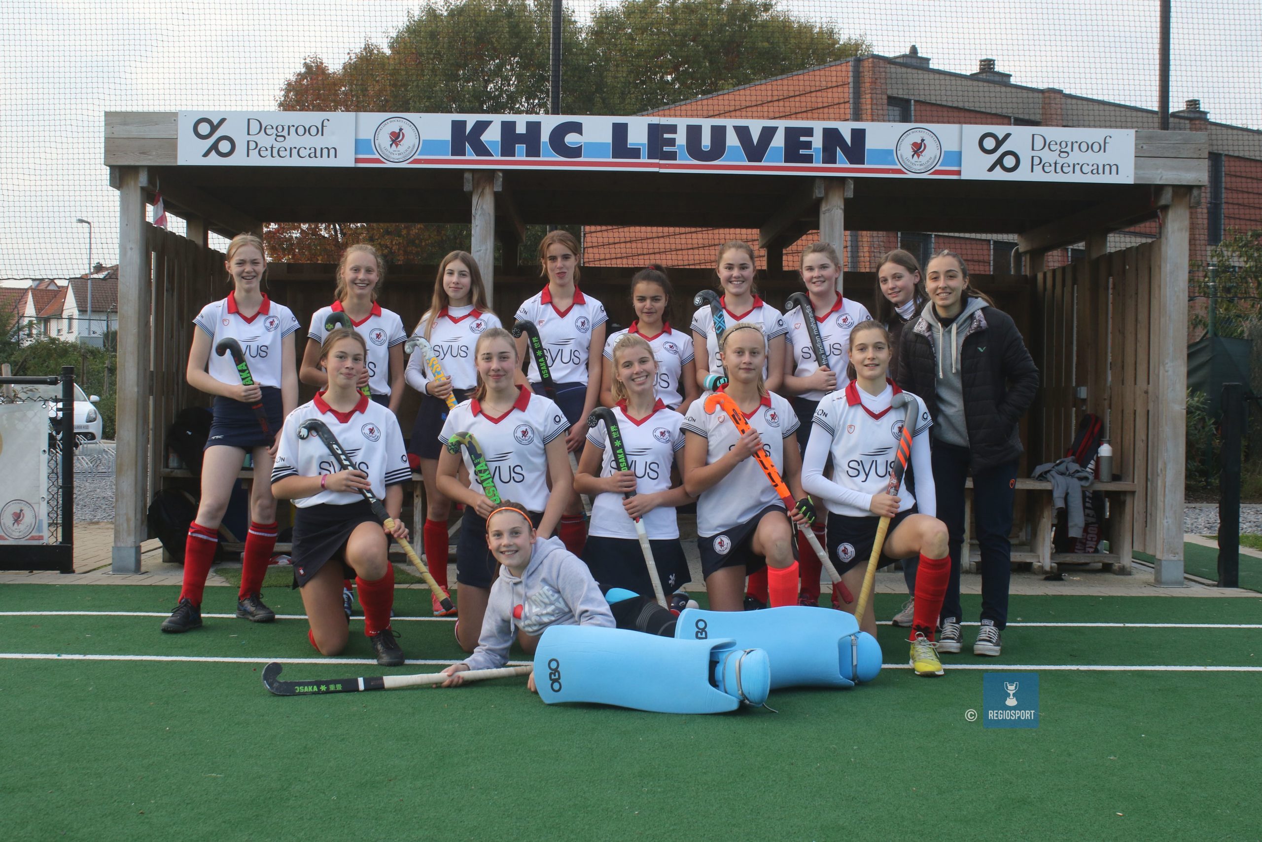 U16 girls 3 KHC Leuven verloren nog niet