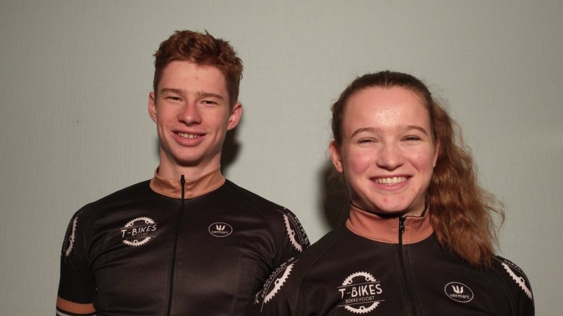 Broer Sander en zus Mirte Hubrechts rijden in 2021 individueel