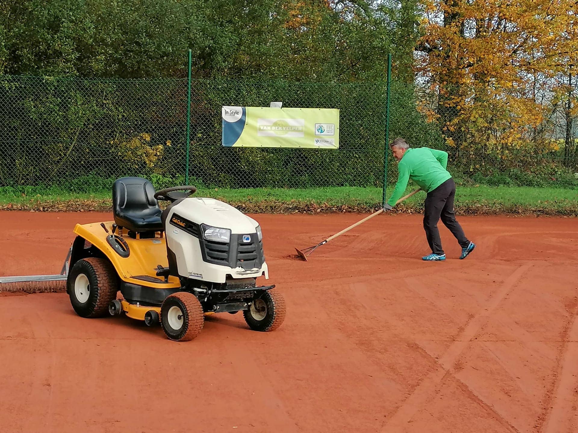 Bierbeekse Tennisclub innoveert op ecologische manier