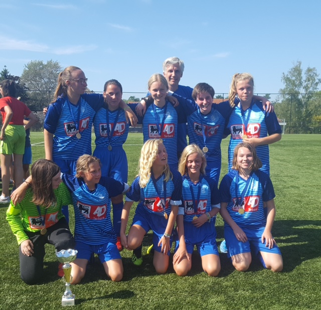 Meisjes U20 VC Bertem-Leefdaal spelen hun tweede seizoen samen