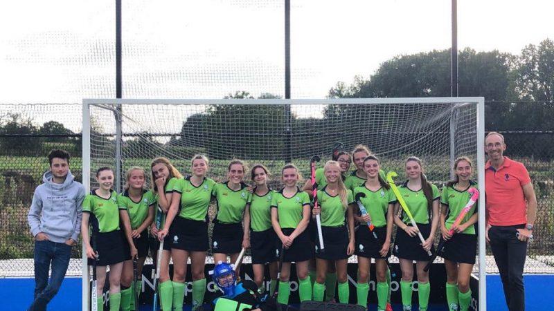 U19 girls Merode Hockey Grimbergen bezetten tweede plaats in hun reeks