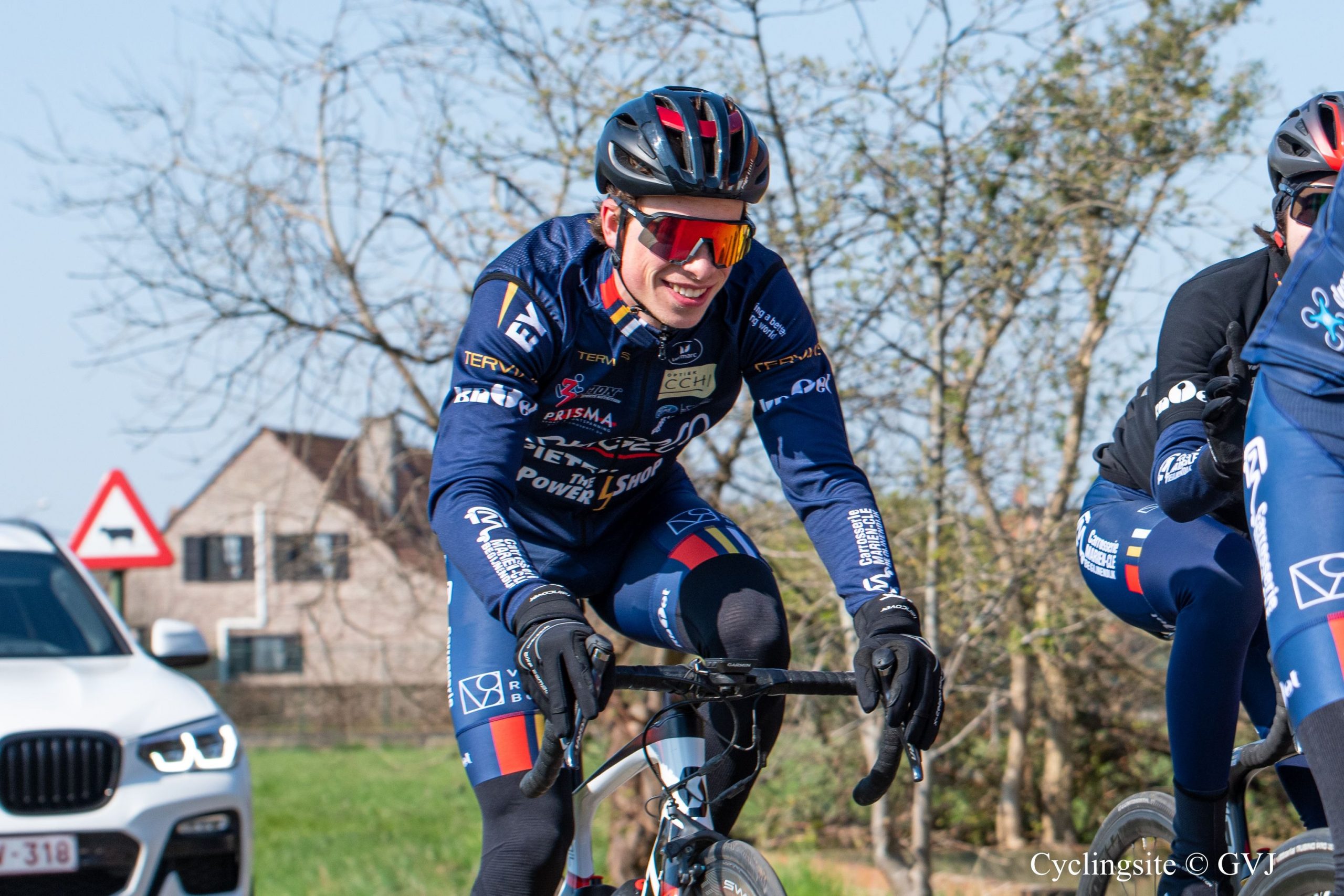 Sportieve duizendpoot Julien Desmarets vertoont grote ambities bij het Aarschotse Stageco Cycling Team