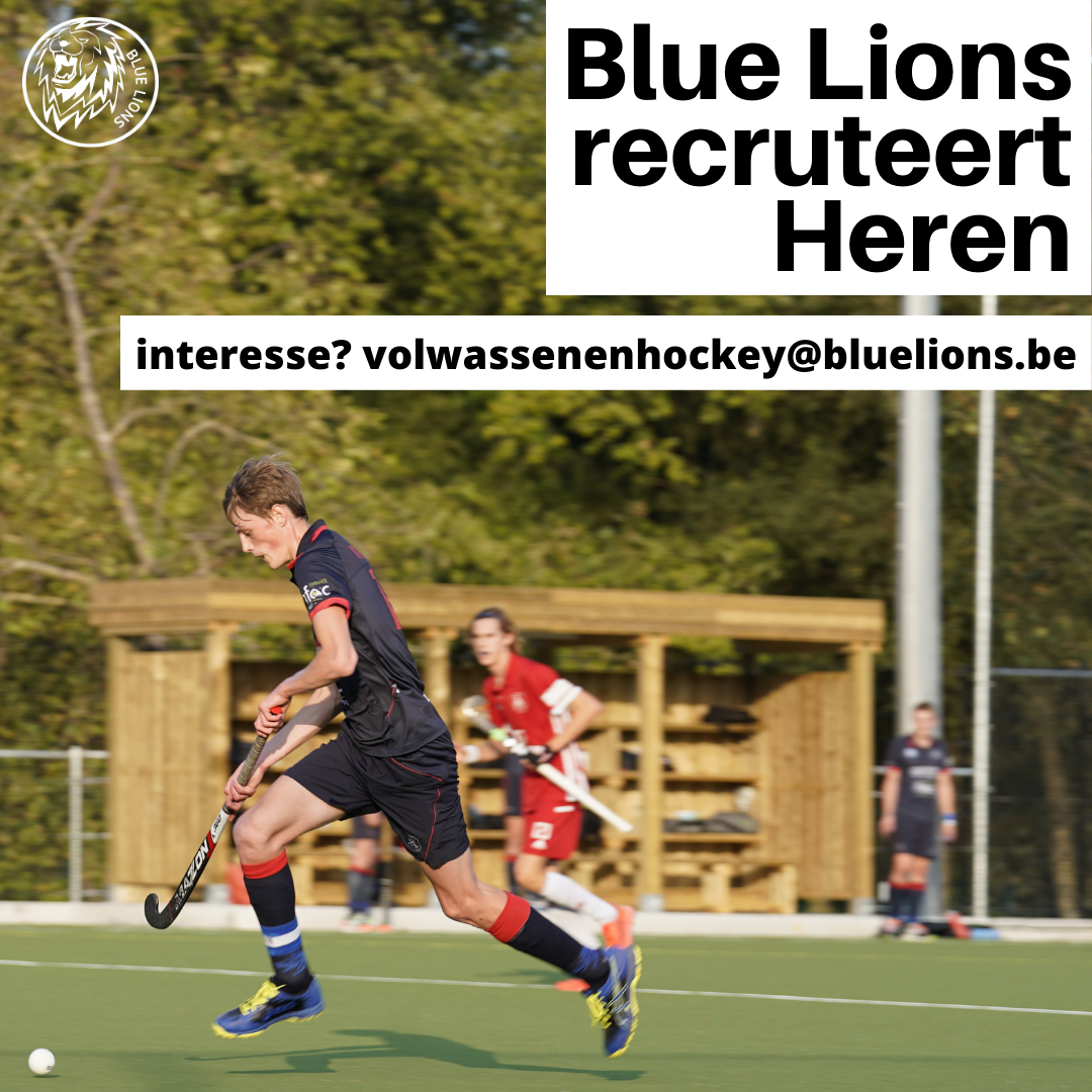 Blue Lions Tervuren recruteren voor hun eerste heren- en vrouwenteam