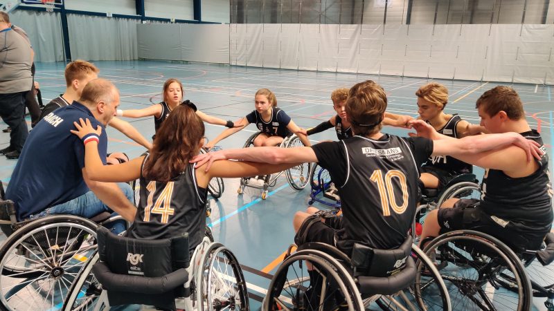 Leuven zal aankoop G-sport materiaal financieel ondersteunen. Junior Bears on Wheels in beeld!