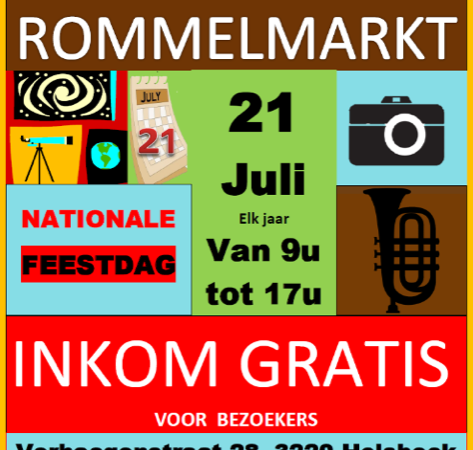 VK Holsbeek organiseert zijn negende Grote Rommelmarkt
