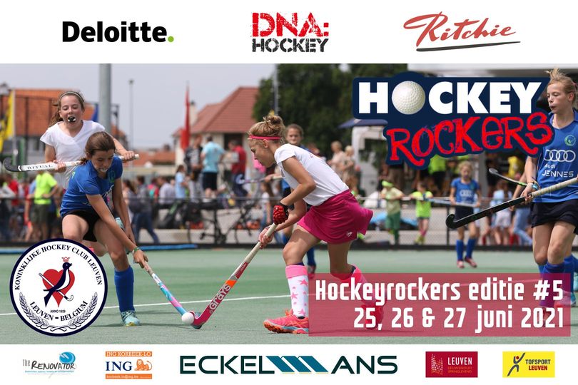 Vijfde editie Hockeyrockers van KHC Leuven op 25, 26 en 27 juni!
