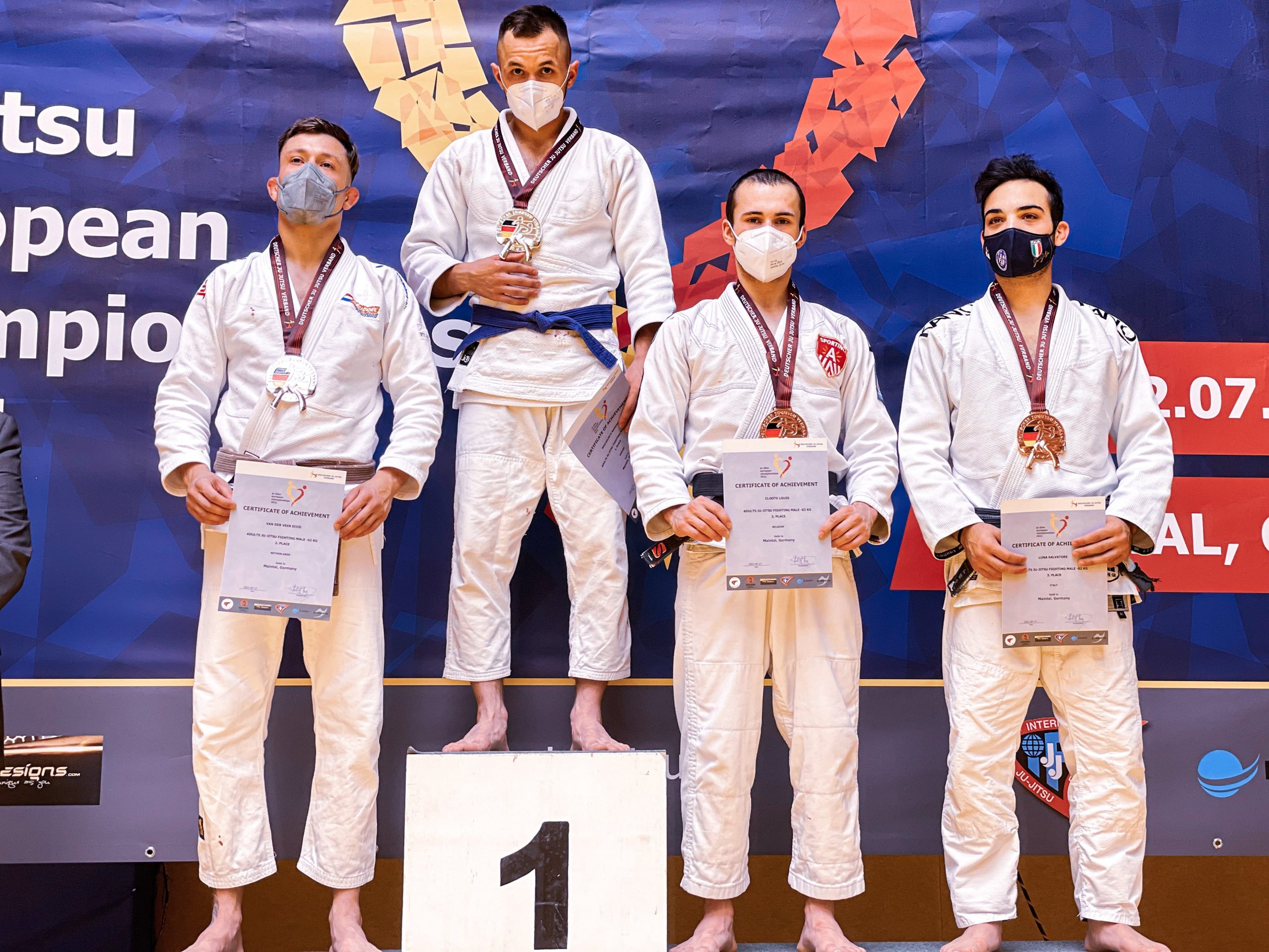 Antwerpenaar Louis Cloots pakt brons op Europees kampioenschap Ju-Jitsu