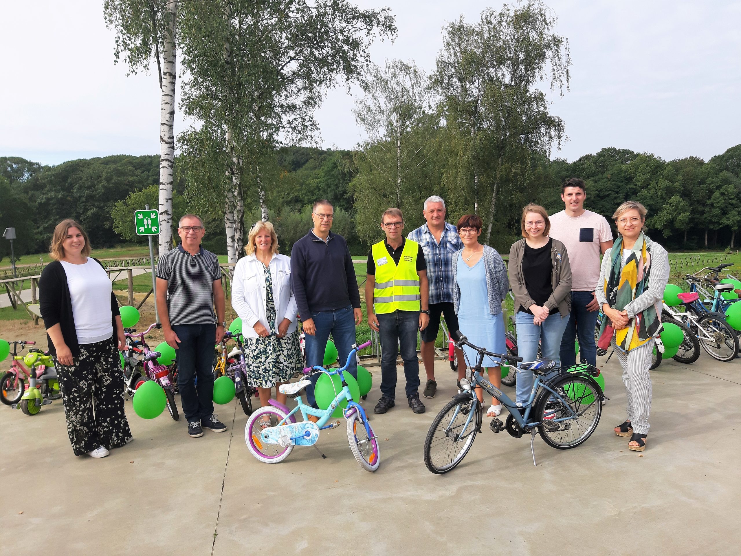 De fietsbieb in Tremelo werd feestelijk geopend aan het Sven Nys Cycling Center
