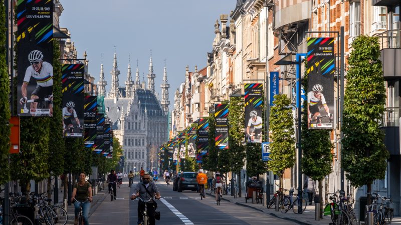Leuven is klaar voor een spetterend WK wielrennen