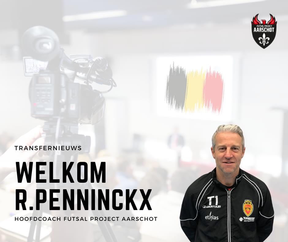 Rony Penninckx is de nieuwe hoofdcoach van Futsal Project Aarschot