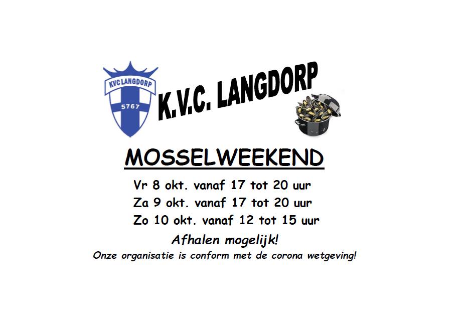 KVC Langdorp organiseert 75ste mosselfestijn ten voordele van de jeugd