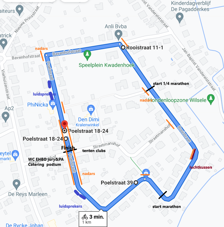 Belgisch Kampioenschap lange afstand en marathon speedskaten op de weg in Leuven