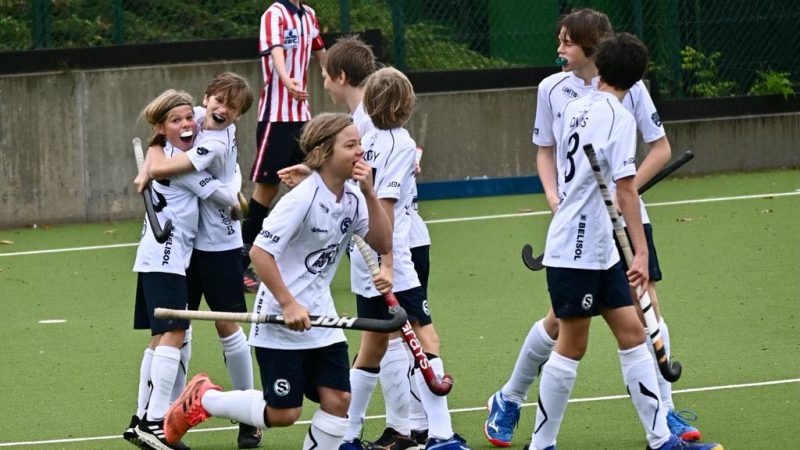 U14 boys 1 van veldhockeyclub Hasselt Stix combineren vriendschap met sportieve ambitie