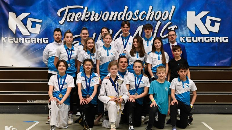 Keumgang uit Diest wint 27ste editie van goed bezet eigen internationaal taekwondotoernooi
