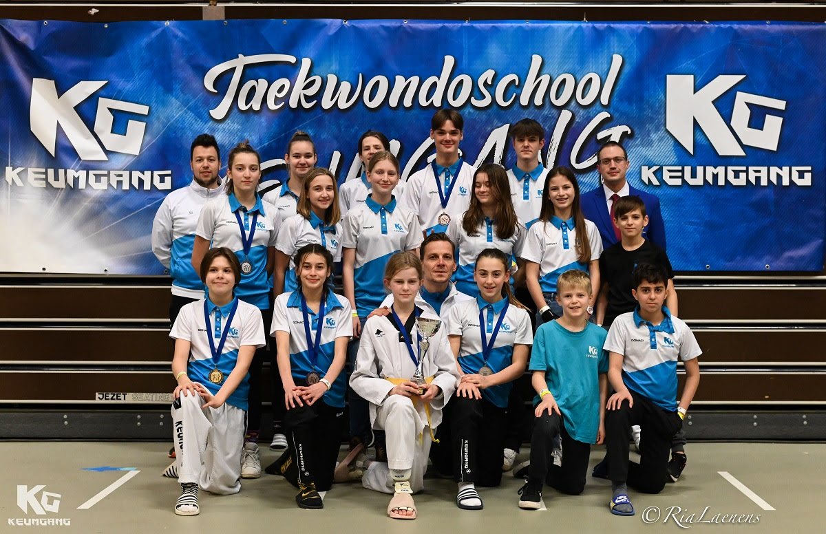 Keumgang uit Diest wint 27ste editie van goed bezet eigen internationaal taekwondotoernooi