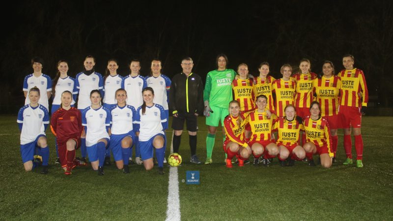 Meiden KSC Mechelen kloppen een zeer strijdvaardig FC Zemst Sportief