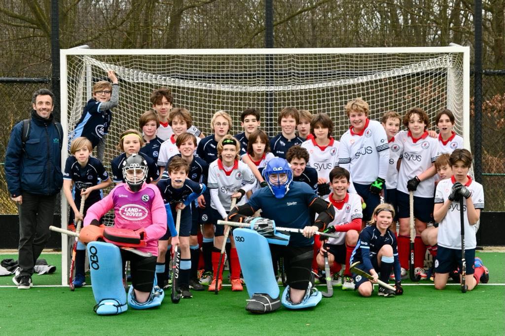 U14 boys KHC Leuven - Stix Hasselt outdoor