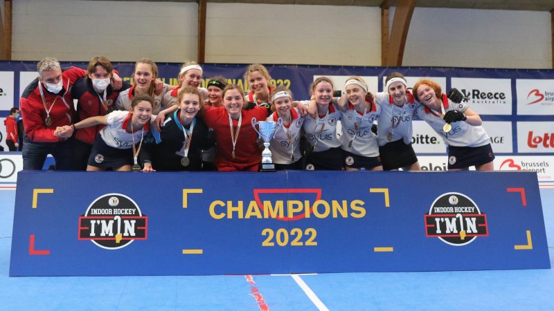 Tweede keer, goede keer: de U16 girls van KHC Leuven pakken de titel!