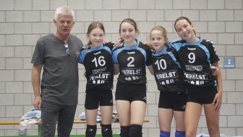 Meisjes U13 Kevoc Keerbergen verliezen spannende match in Haacht
