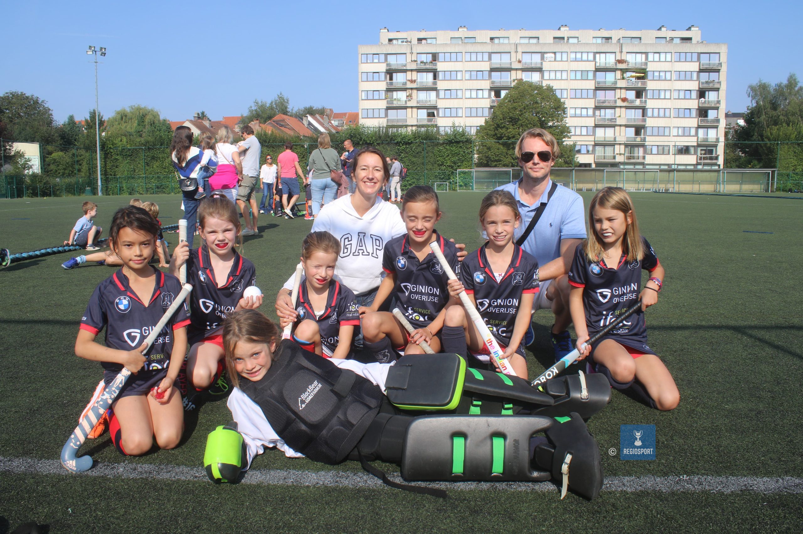 U9 girls 2 Blue Lions Tervuren beleven plezier aan hun sport