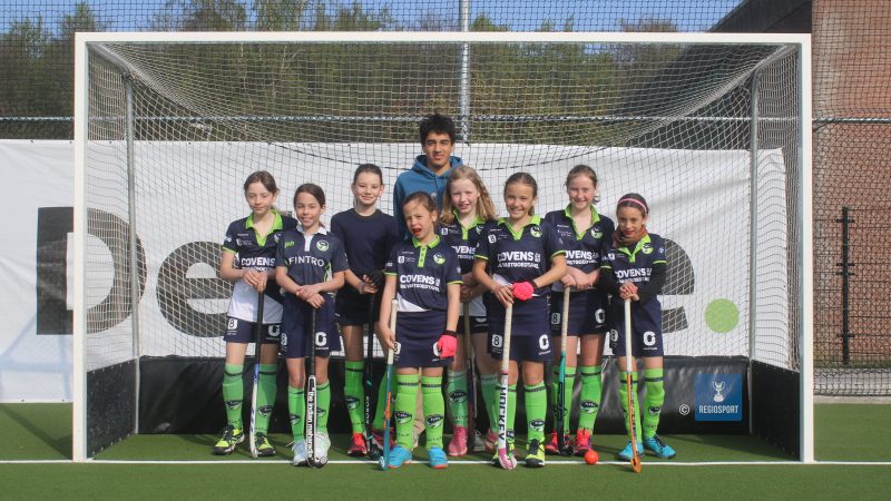 U11 girls 2 Hockey in Hoegaarden zijn een team op sportief én vrienschappelijk vlak