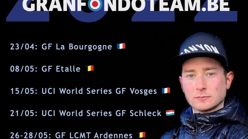 Niels Merckx op zoek naar het positieve in zijn eerste Granfondo van het seizoen