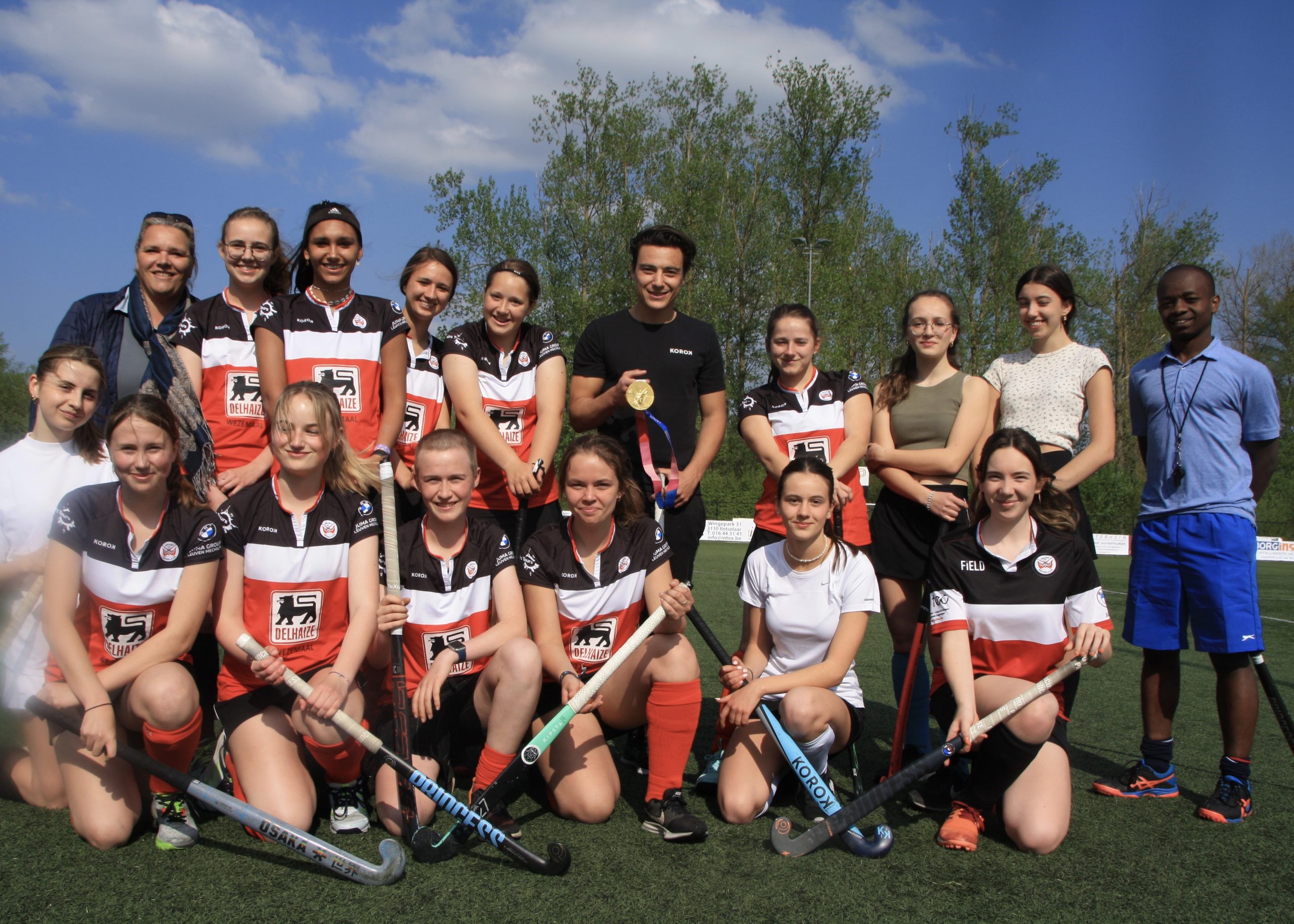 U19 meisjes Hockey Rotselaar boeken progressie
