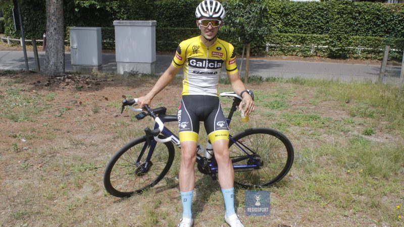 Geflitst op training: coureur-fietsenmaker Wannes Galicia