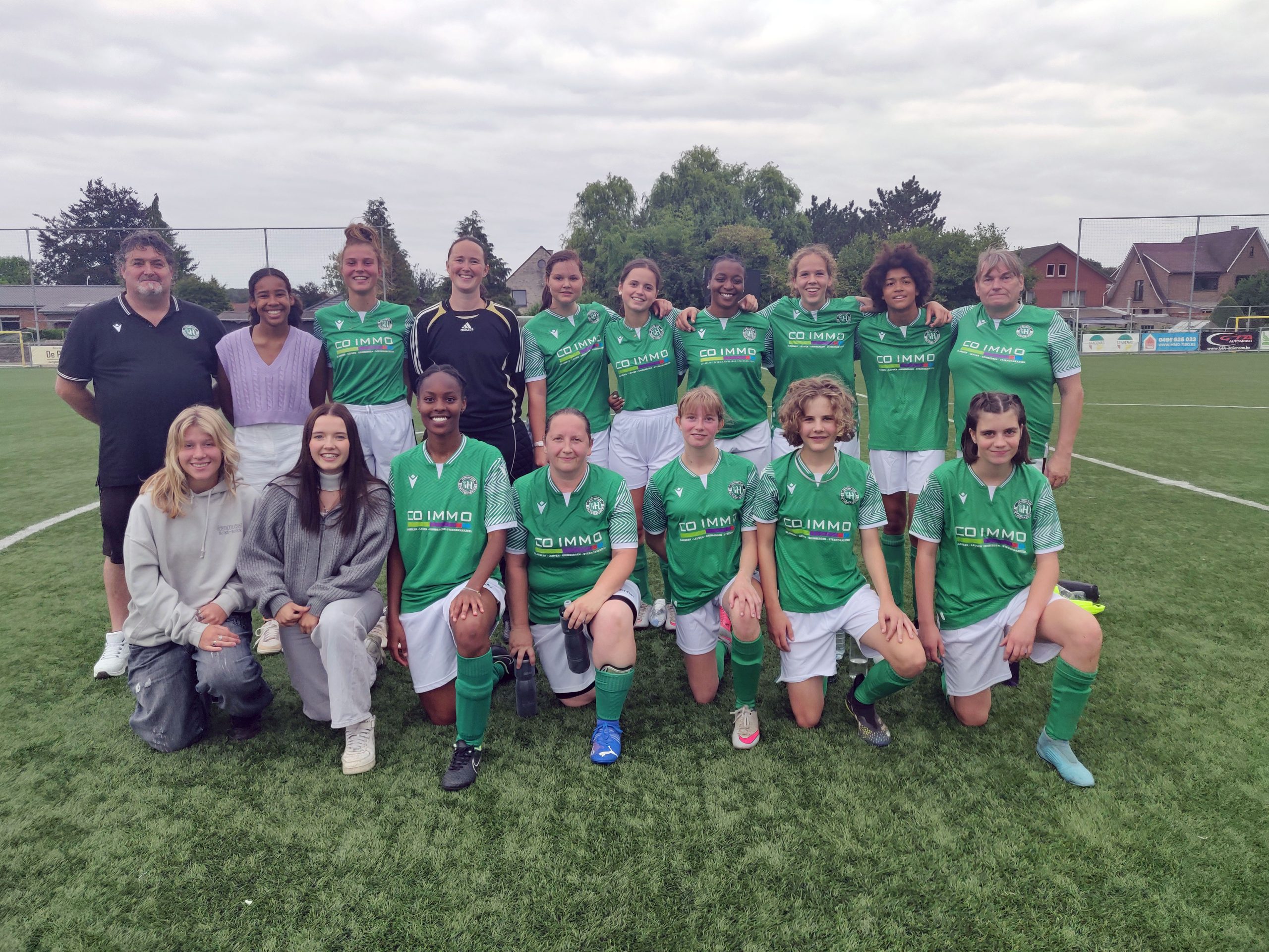 SC Out-Hoegaarden presenteert … zijn eerste vrouwenteam in competitie