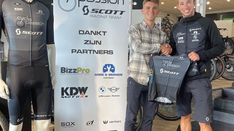 Simon De Ridder sluit aan bij het Cycle-Passion Scott Racing Team