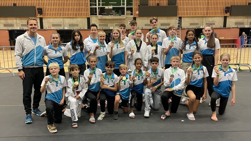 Taekwondo Keumgang uit Diest overklast tegenstand met 15 gouden medailles