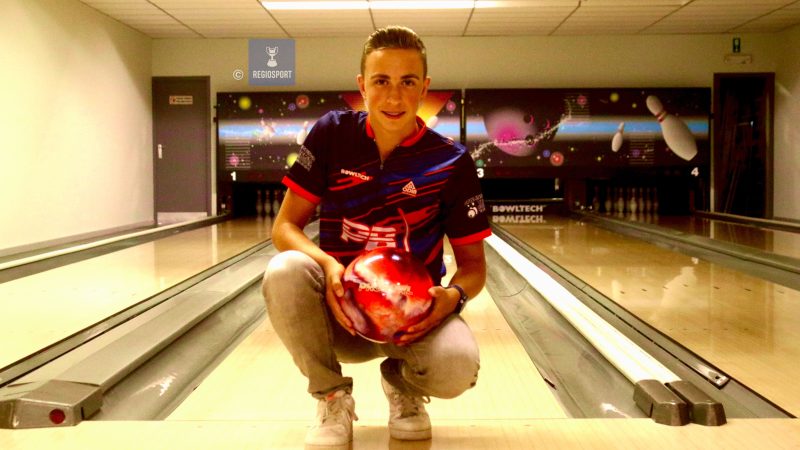 Wout Wouters (14) gooit hoge ogen in de bowlingwereld