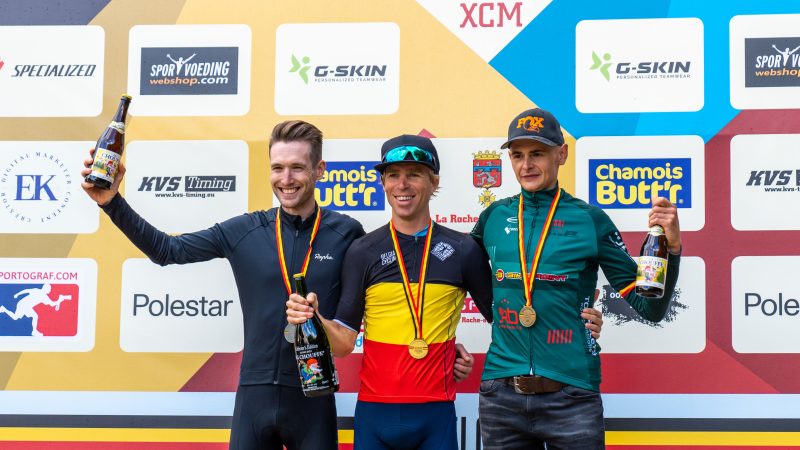 Frans Claes met overmacht naar derde Belgische titel mountainbike marathon