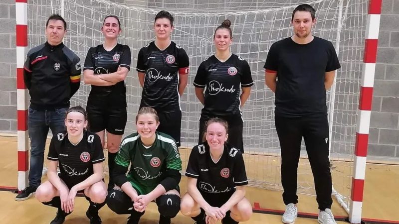 Meiden van Futsal Shokudo Aarschot blijven foutloos op kop in topdivisie