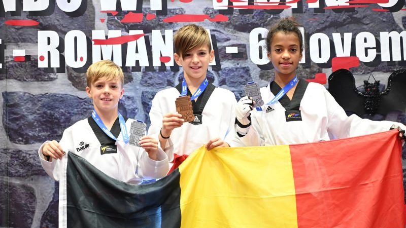 Opnieuw Europese successen voor Diestse taekwondoclub Keumgang