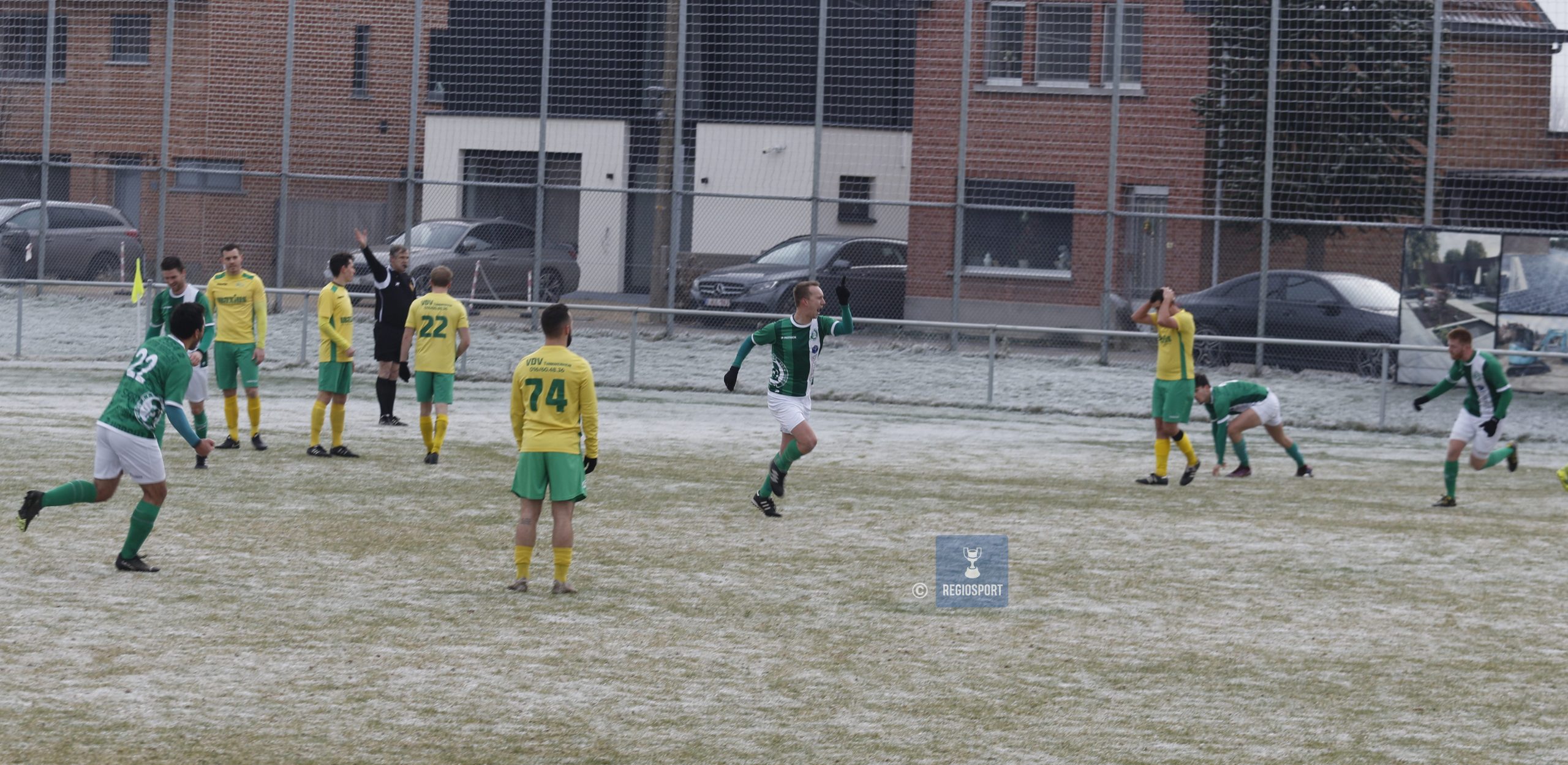 Arno Verhoeven scoorde net de 3-1