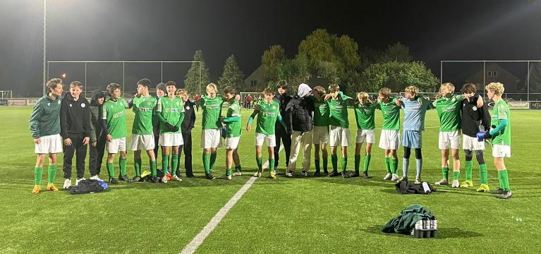 Interprovinciale U16 SC Out-Hoegaarden verrast in positieve zin met herfstkampioenschap