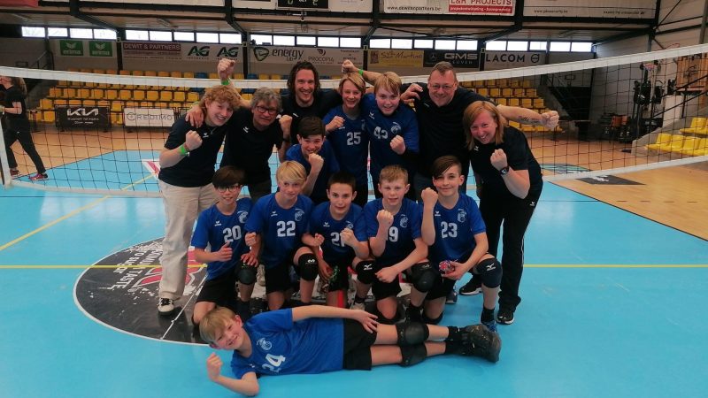 U13 jongens VBC Betekom gaan naar de Vlaamse eindronde en spelen Champions League