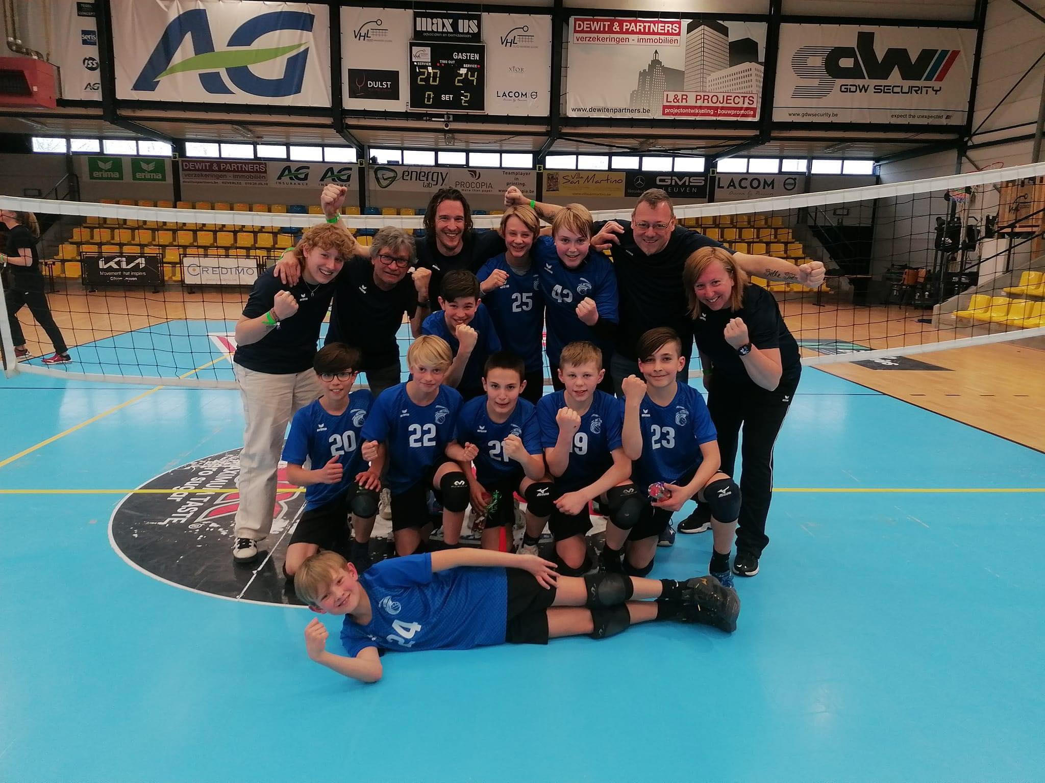 U13 jongens VBC Betekom gaan naar de Vlaamse eindronde en spelen Champions League