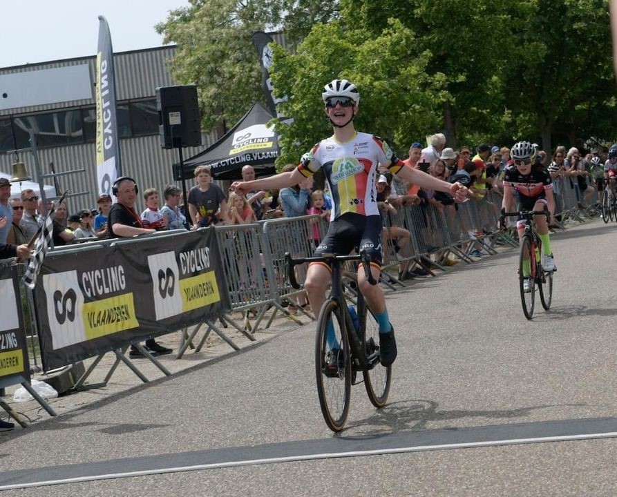 Miel Heuninck wint in de Ronde van Limburg Credits Kristof Heuninck