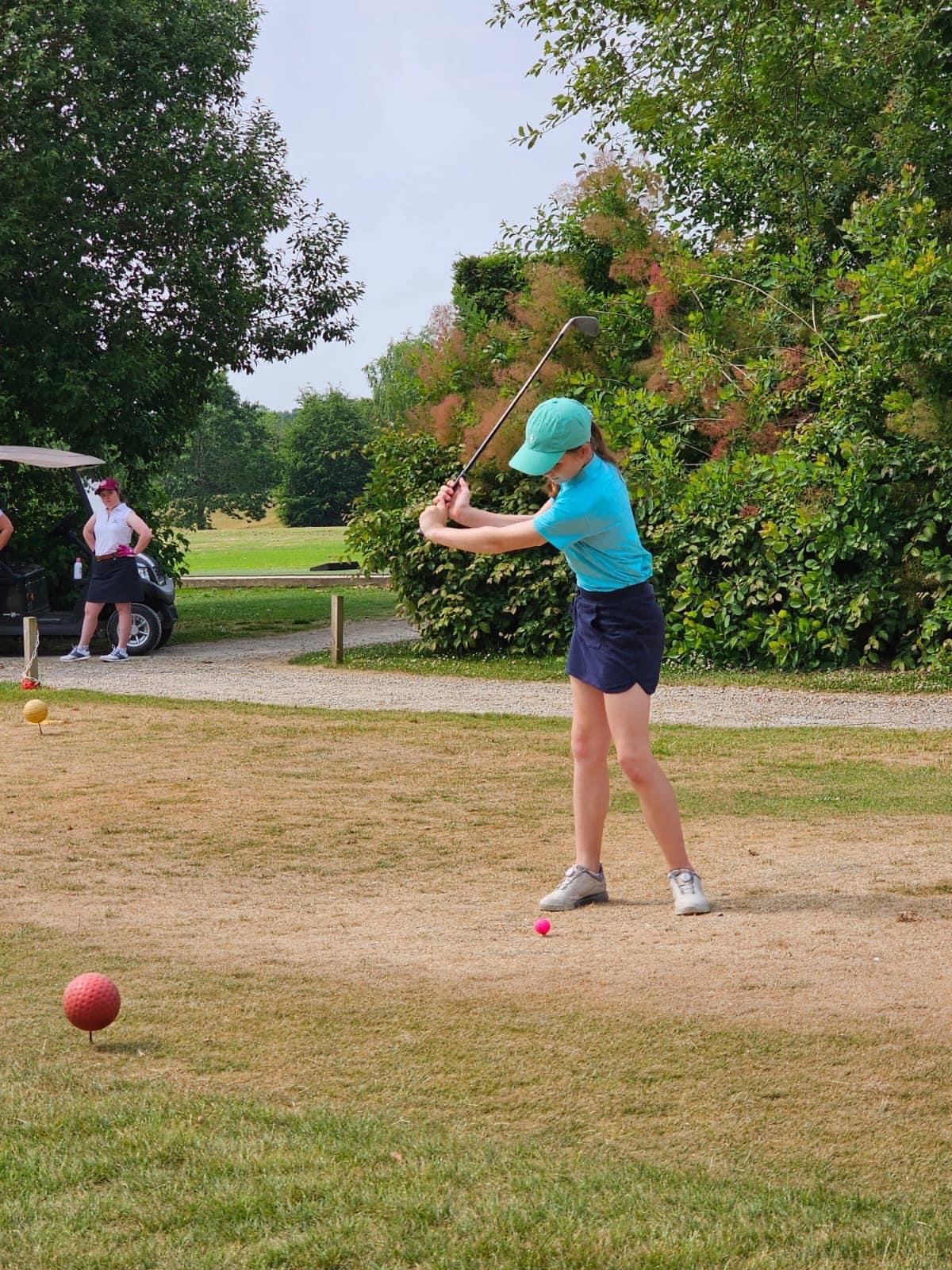 Marie-Laure Uytterhoeven (12) werd Vlaams kampioene G-Golf
