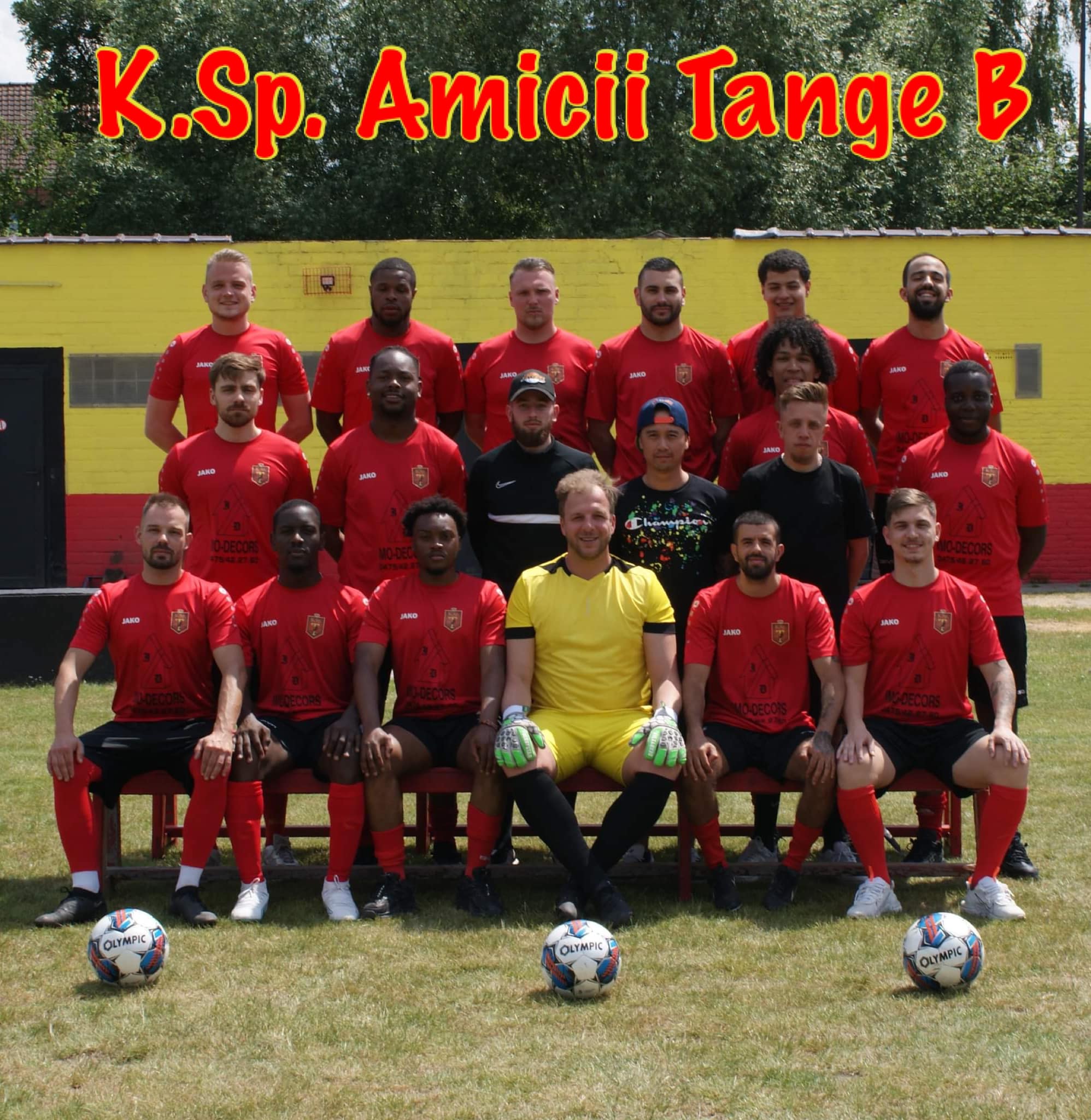 Sporting Tange B vertoont ambitie in eerste competitiejaar