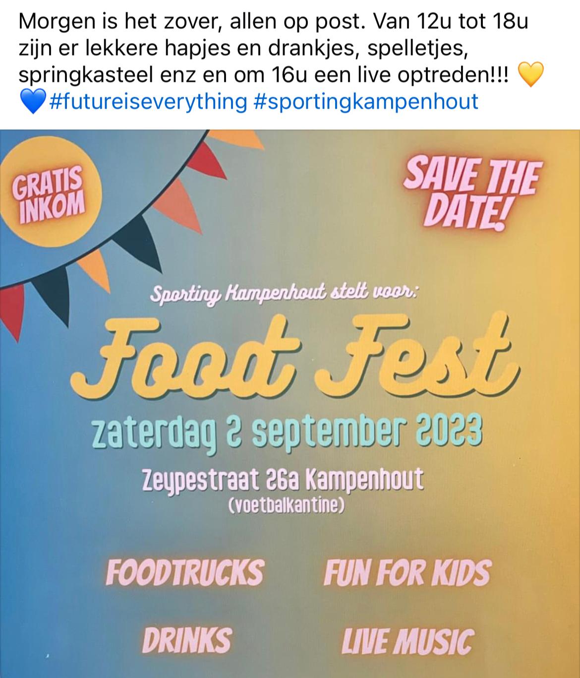 Food Fest Kampenhout 02092023