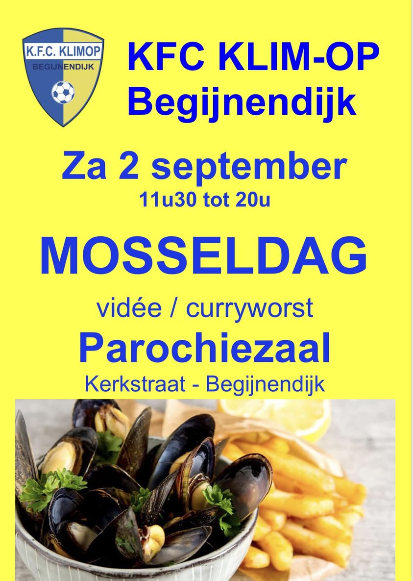 Mosseldag Klim-Op Begijnendijk 02092023