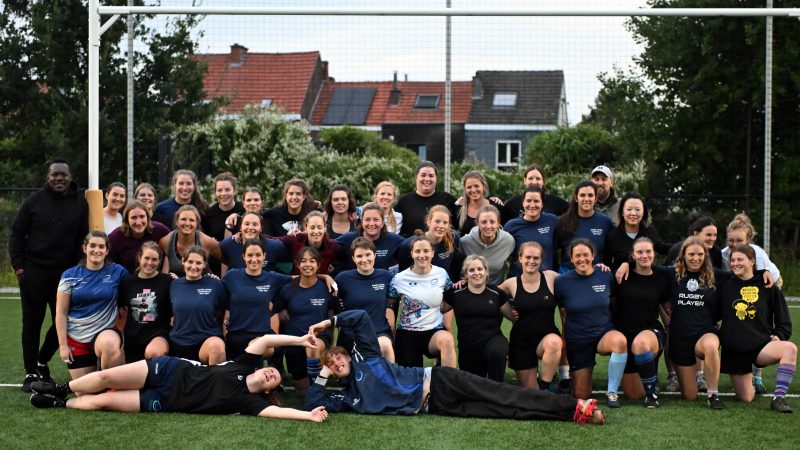 Vrouwen Rugby Club Leuven zetten competitie riant in