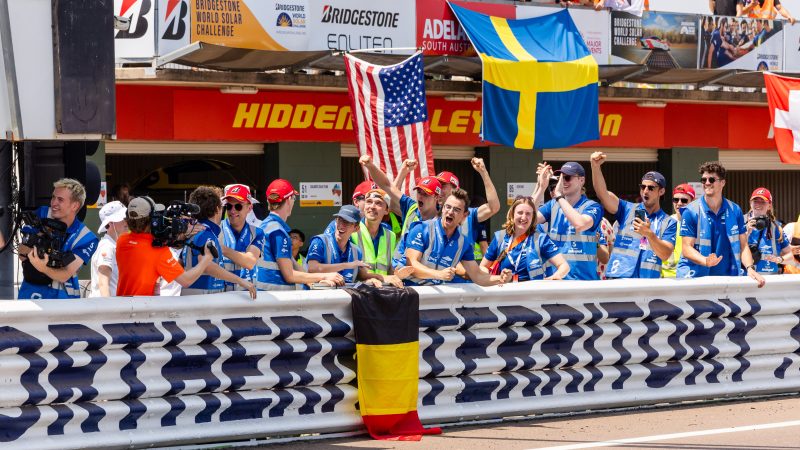 Belgen op één rit van eindwinst op WK van zonnewagens in Australië