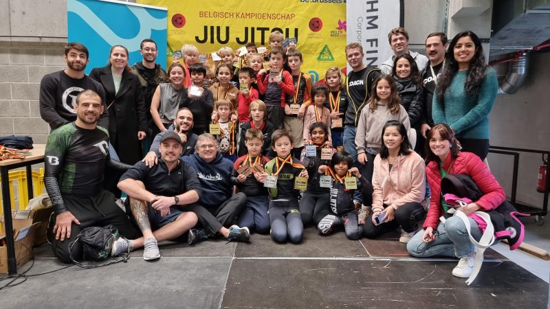 Leuvense Brasa Belgium Brazilian Jiu Jitsu Academy schittert opnieuw op Belgisch Kampioenschap